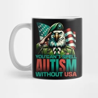 You Can't Spell Autism Without USA Mug